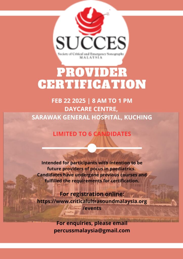 PERCUSS Provider Certification 2025