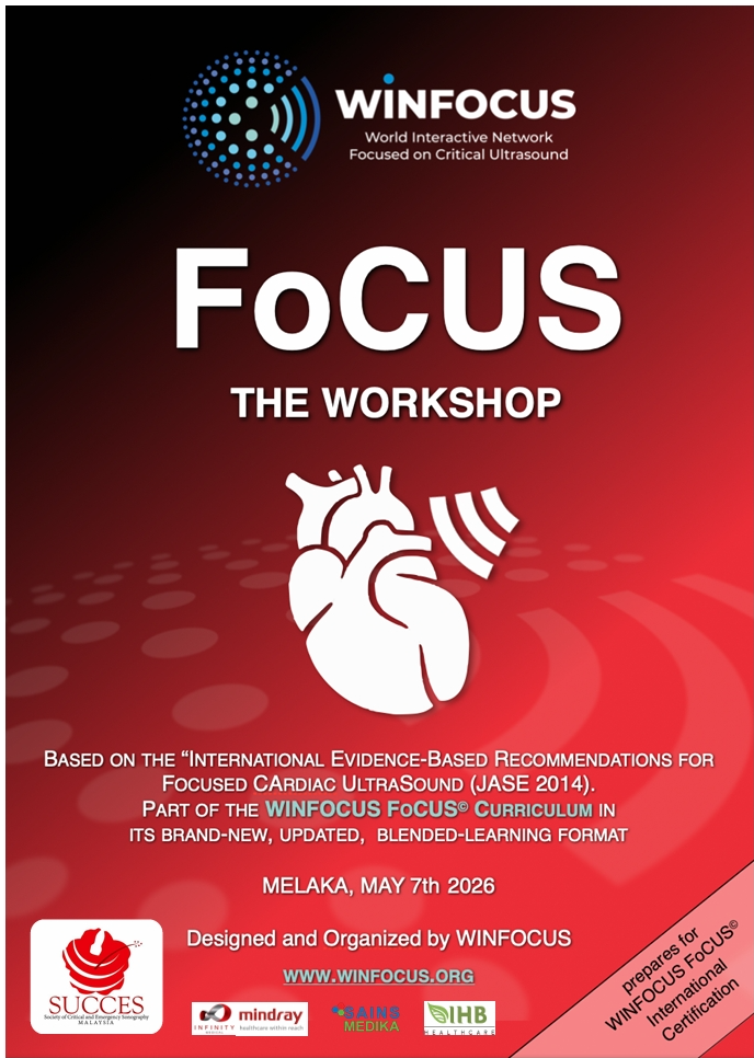 Read more about the article Focused Cardiac Ultrasound (FoCUS) Workshop – Melaka